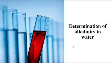 testing the alkalinity of water bottles dependent and independent variables|how to determine alkalinity.